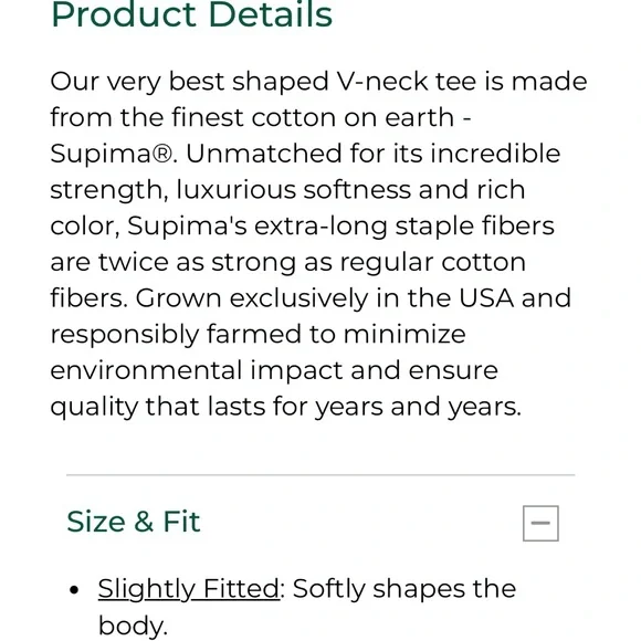 L.L.Bean 100% Supima Cotton Shirts. LLBean. Pima Cotton - Picture 3 of 10